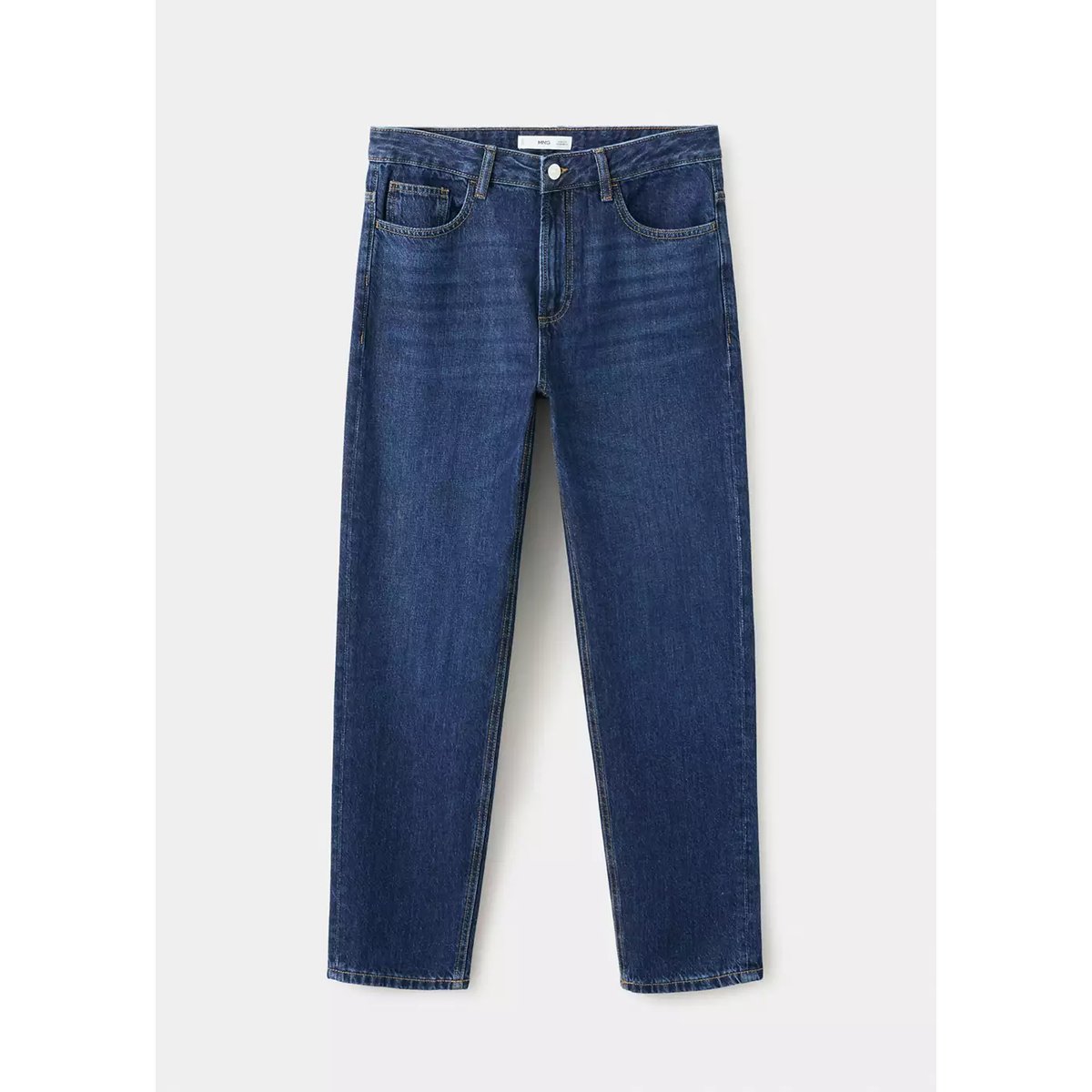 Jean regular-fit bleu foncé, MANGO TEEN