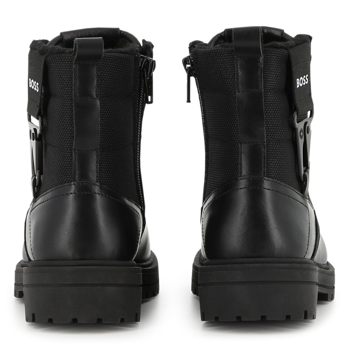 Bottines à lacets black, BOSS KIDSWEAR