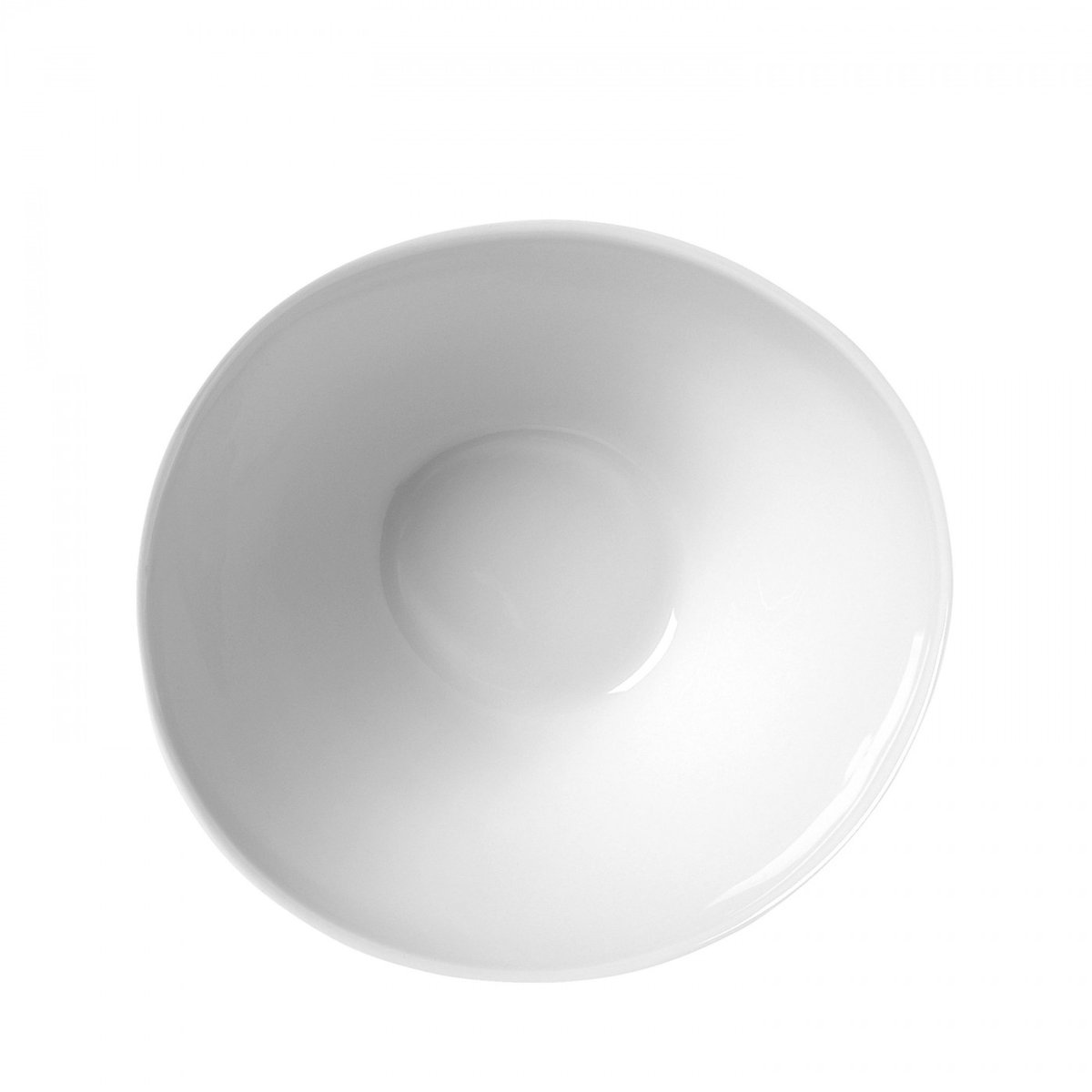 Bol Affamé Porcelaine Blanc Brillant Diam 13 cm blanc, TSE ET TSE ASSOCIÉES