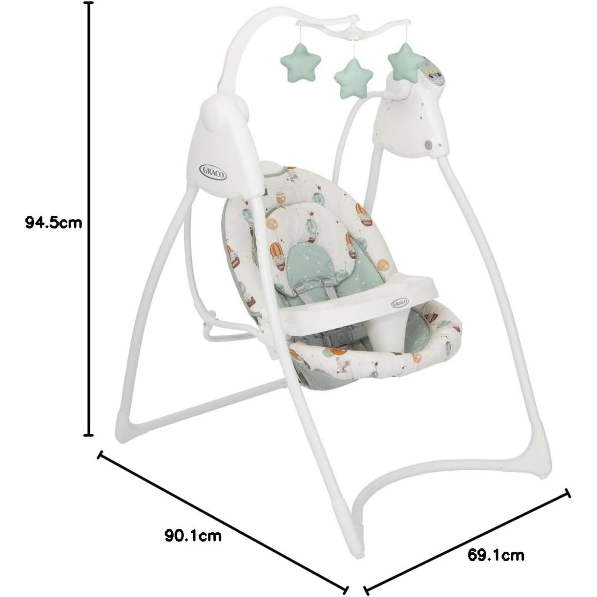 Lovin' Hug balancelle Up and Away couleur unique, GRACO