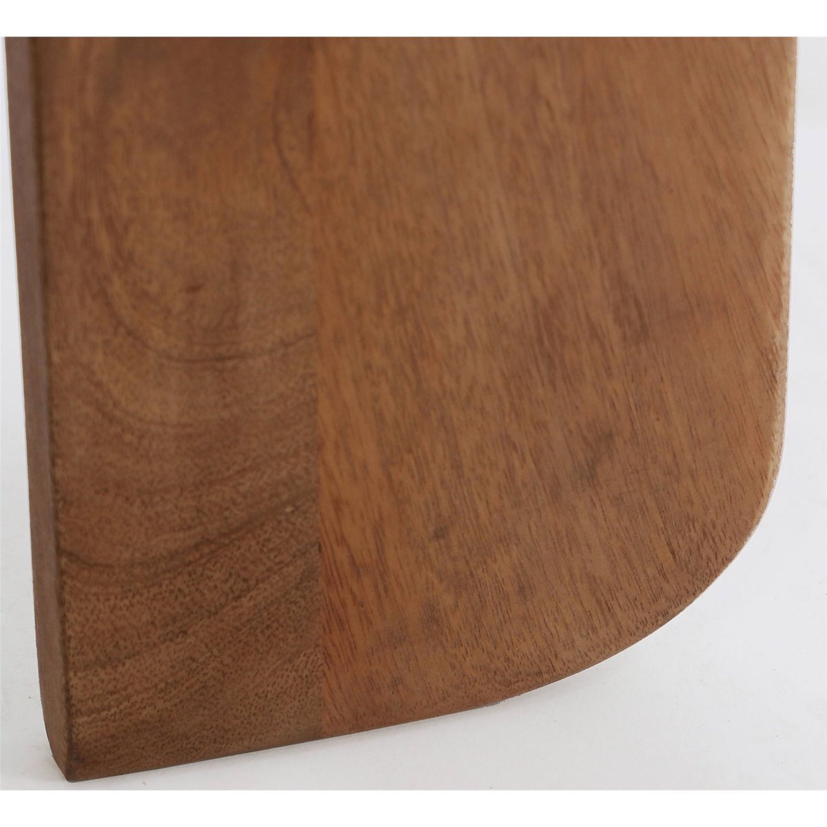 Table d'appoint en marbre et manguier noir veiné et bois marron, RECOLLECTION