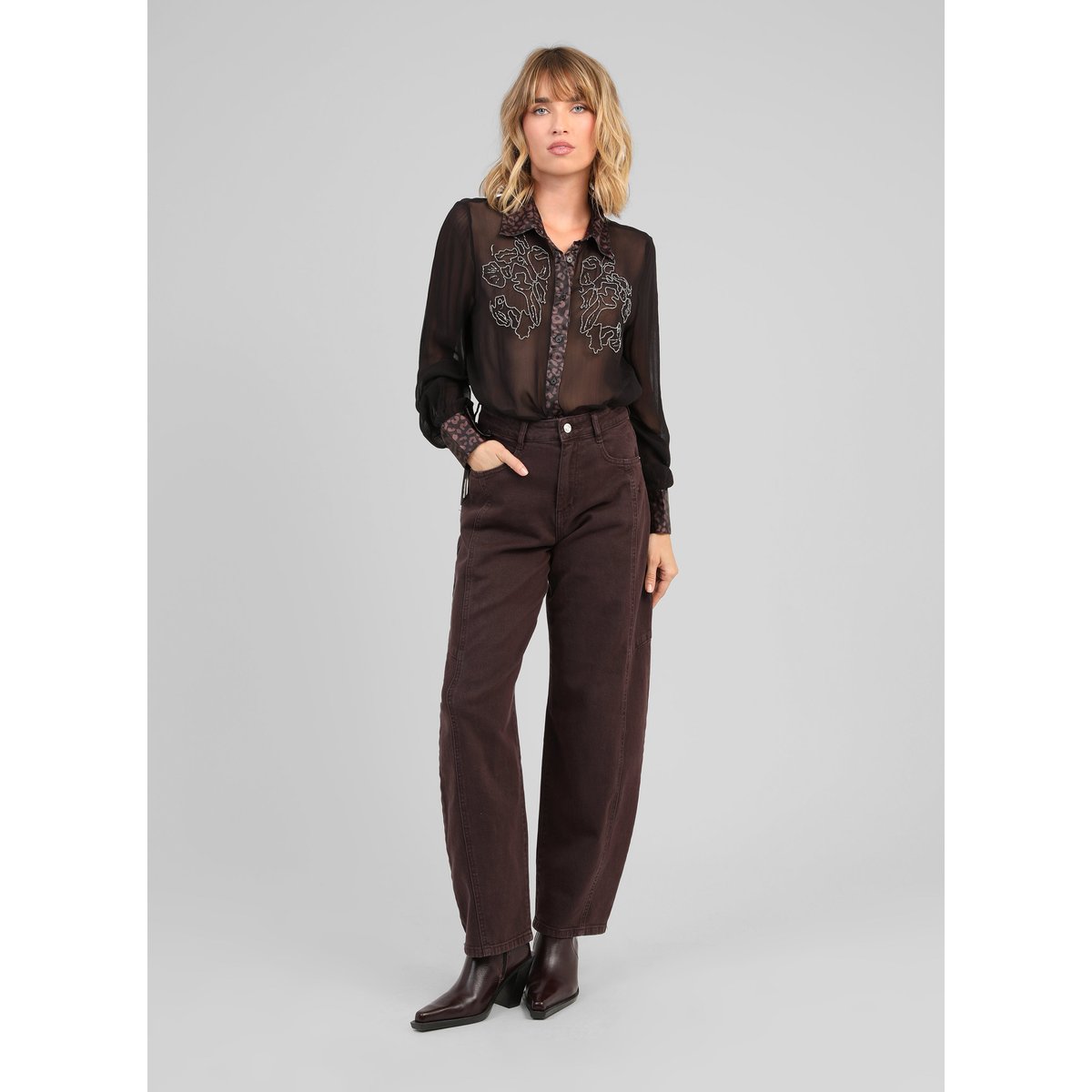 Pantalon PRIME cafe, AN'GE