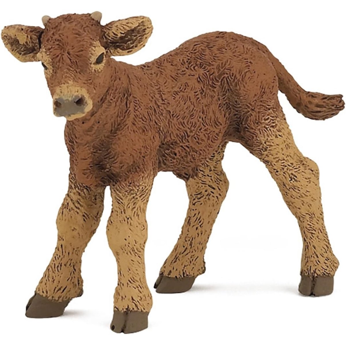 Figurine veau Limousin marron, PAPO