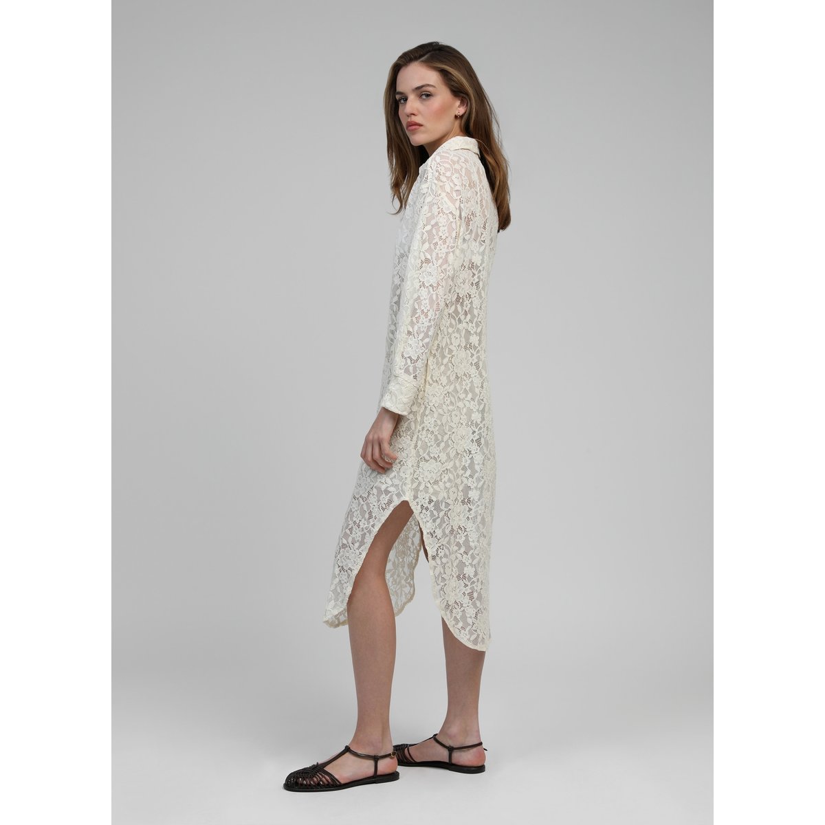 Robe Midi EOLE noir, AN'GE