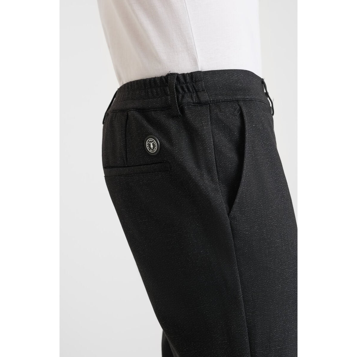 Pantalon droite DEXA black, LE TEMPS DES CERISES