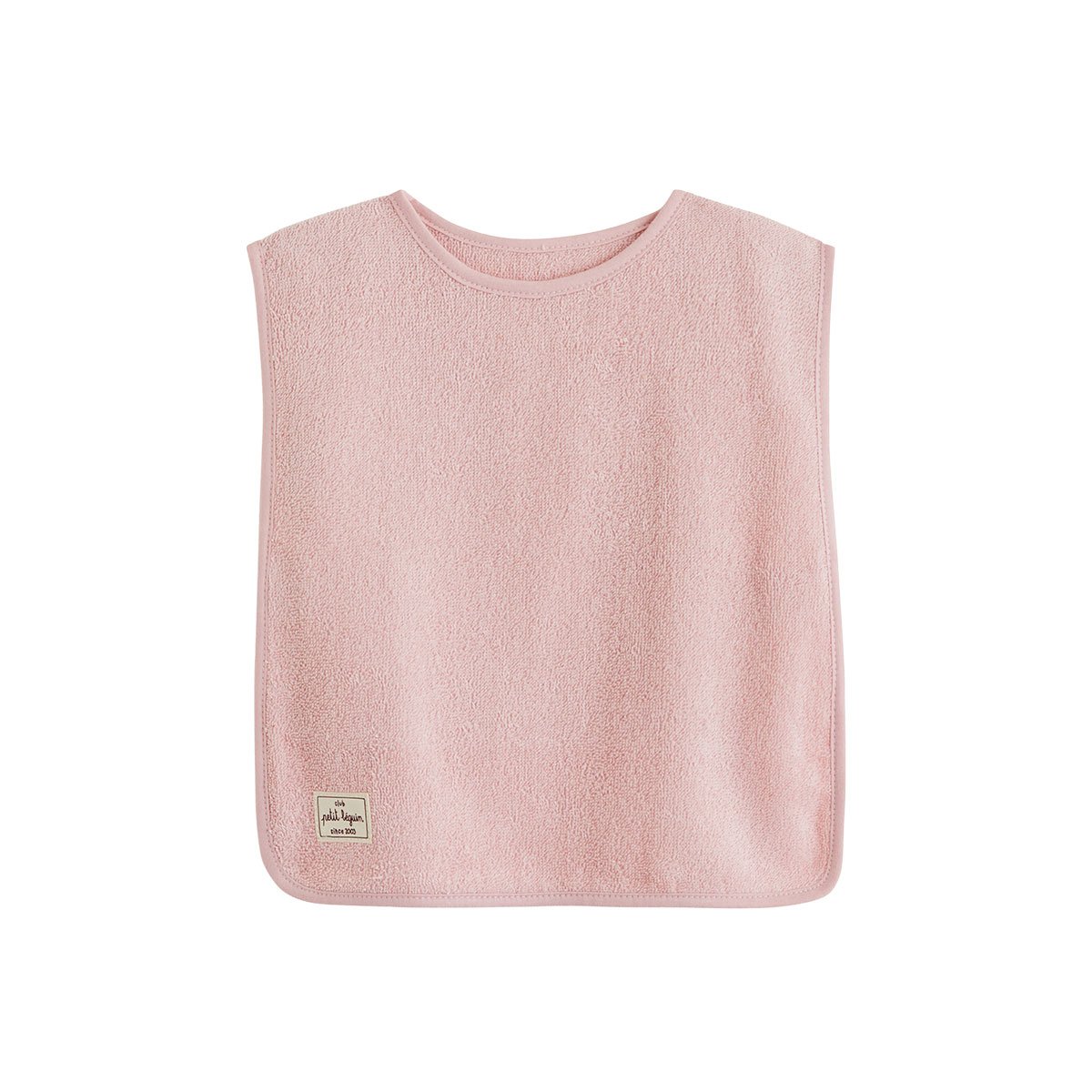 Lot de 2 bavoirs bébé en éponge Aimée rose, PETIT BEGUIN