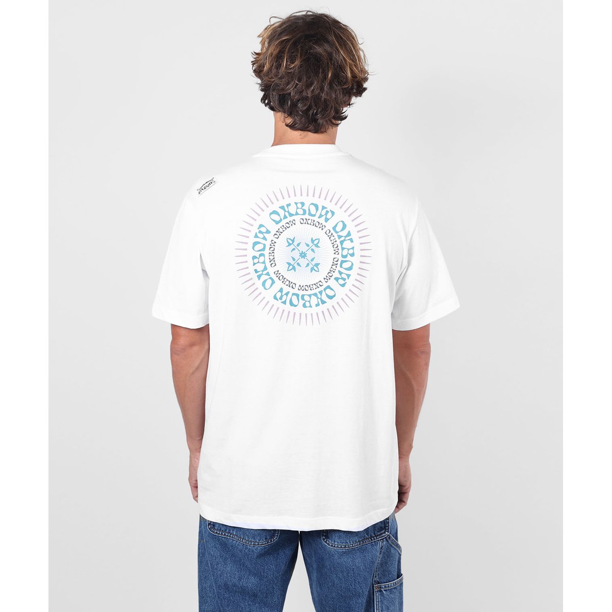 Tee-shirt manches courtes SPIRAL white, OXBOW