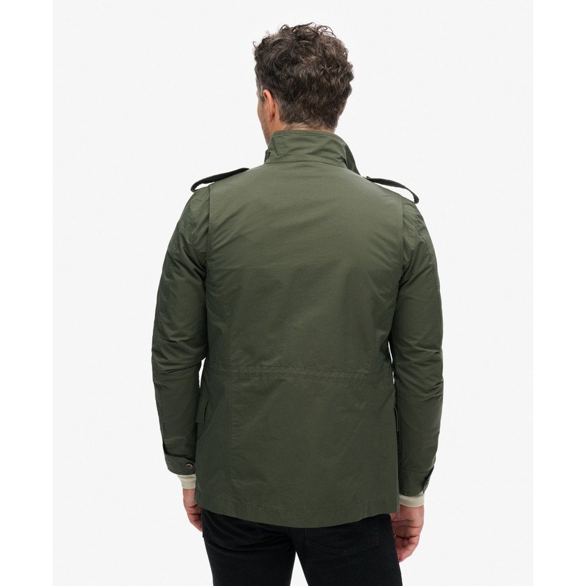 The Merchant Store - Veste militaire technique vert olive surplus goods, SUPERDRY