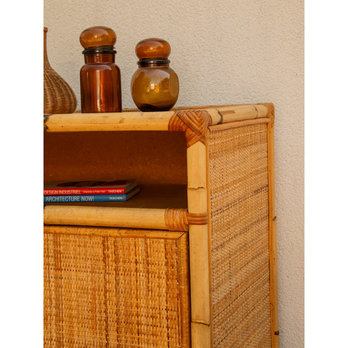 Buffet modulable à multiples rangements Gilbert N°1611 - Bon état bois clair, DEBONGOUT