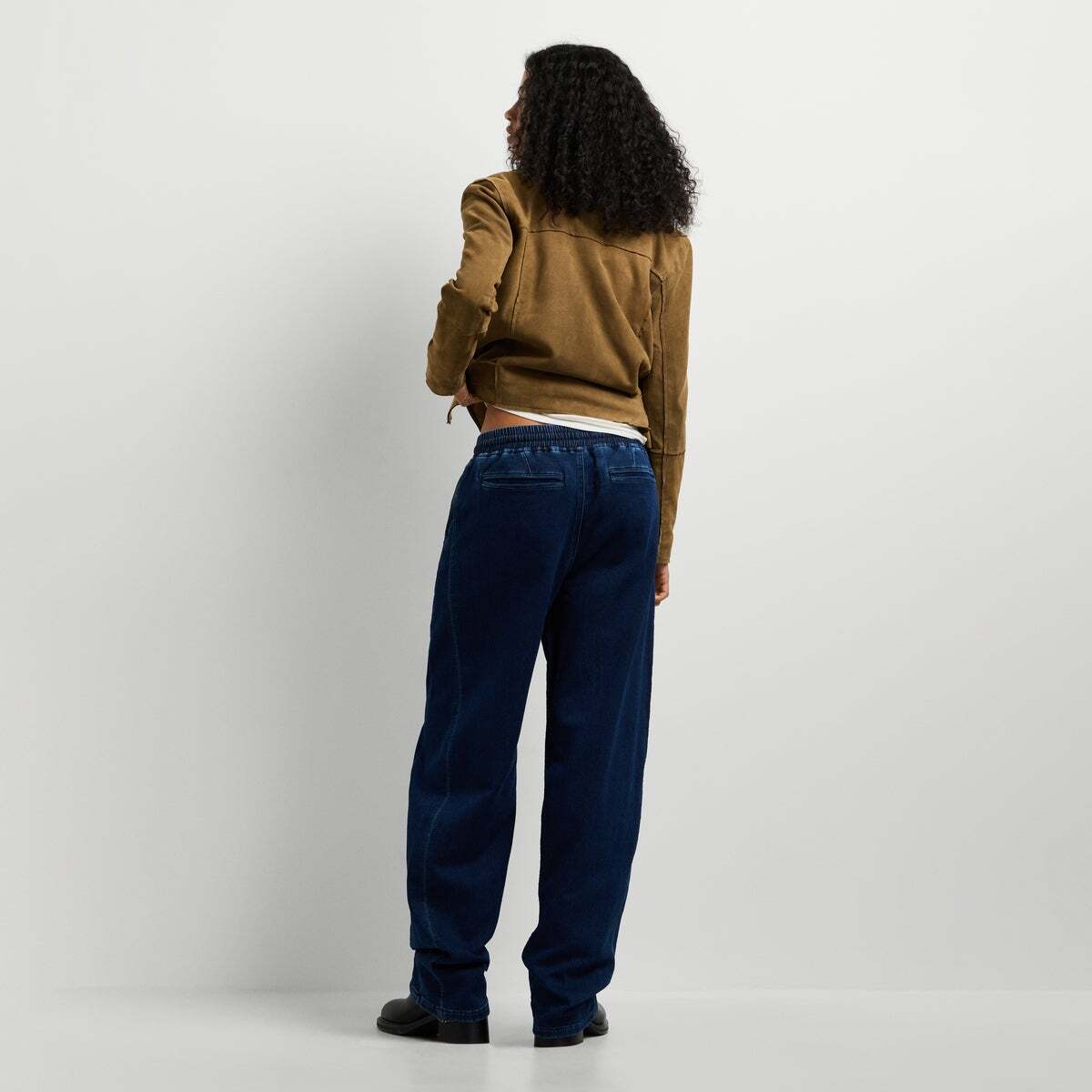 Bow - Jean Coupe Large, Taille Basse 8.5 stretch denim, PEPE JEANS