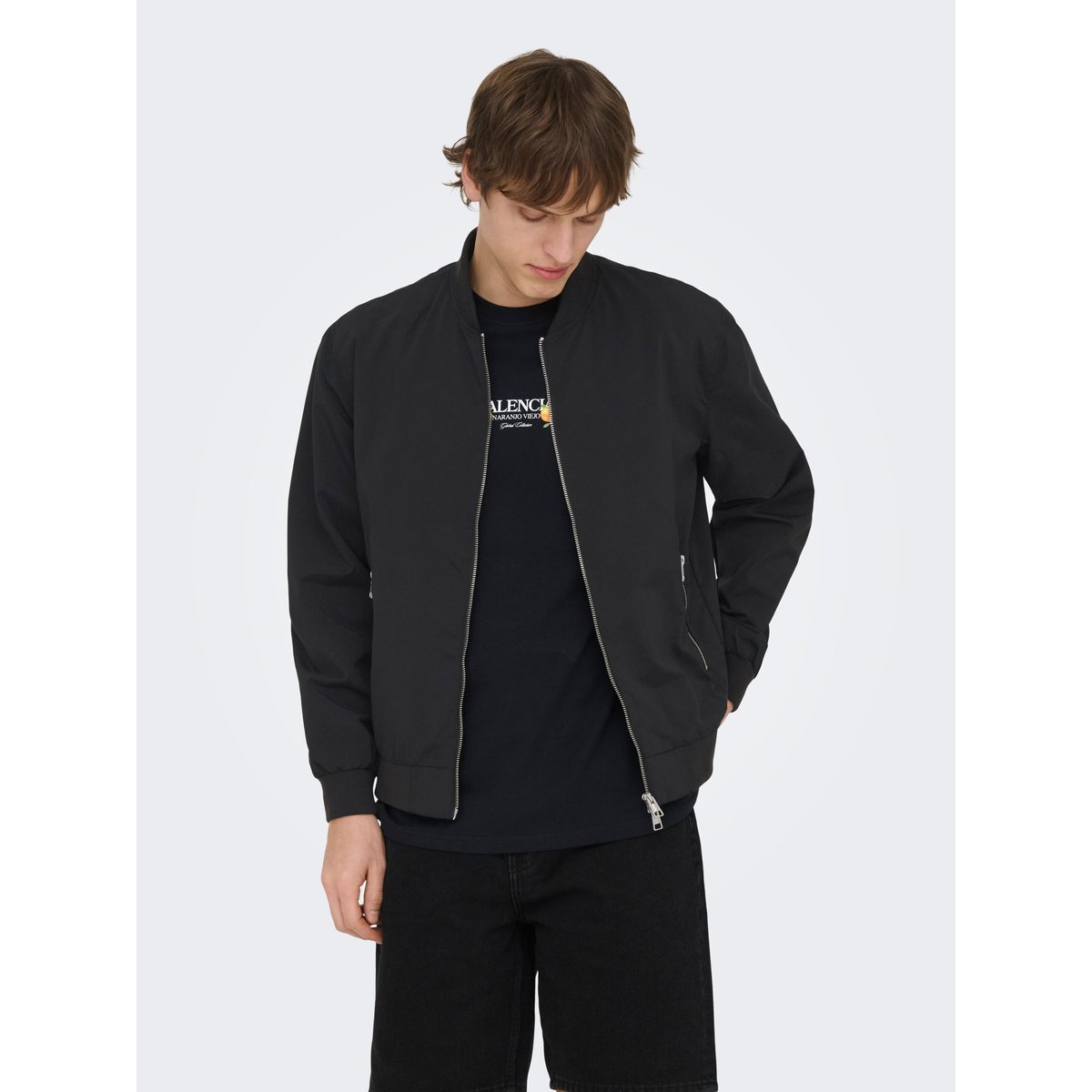 Veste Bomber black, ONLY & SONS
