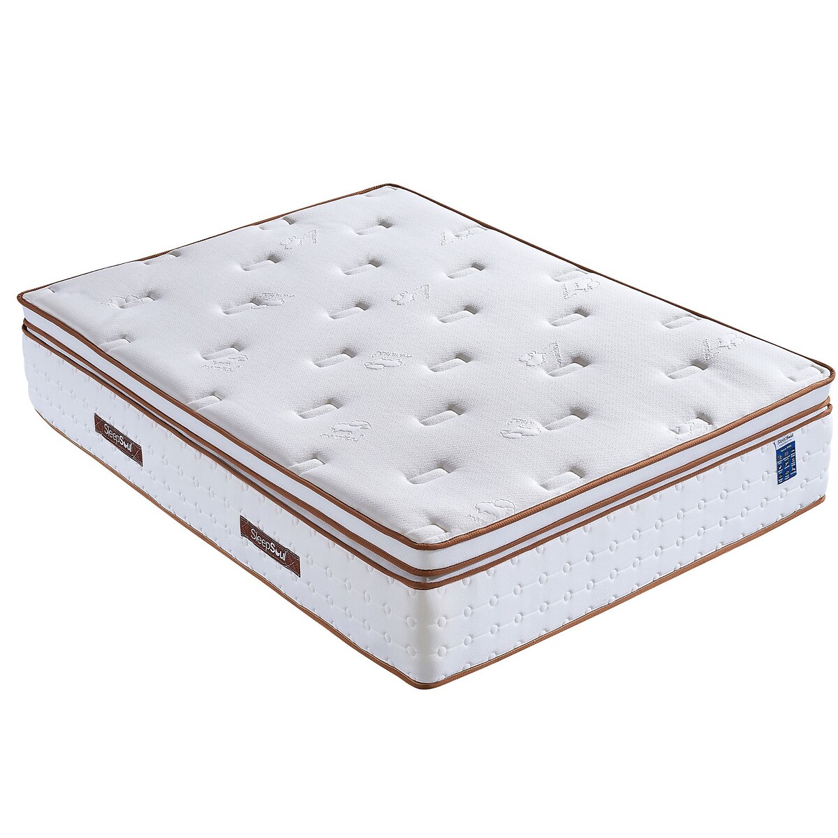 SleepSoul Space 3000 Pocket Hybrid Mattress white, SLEEPSOUL
