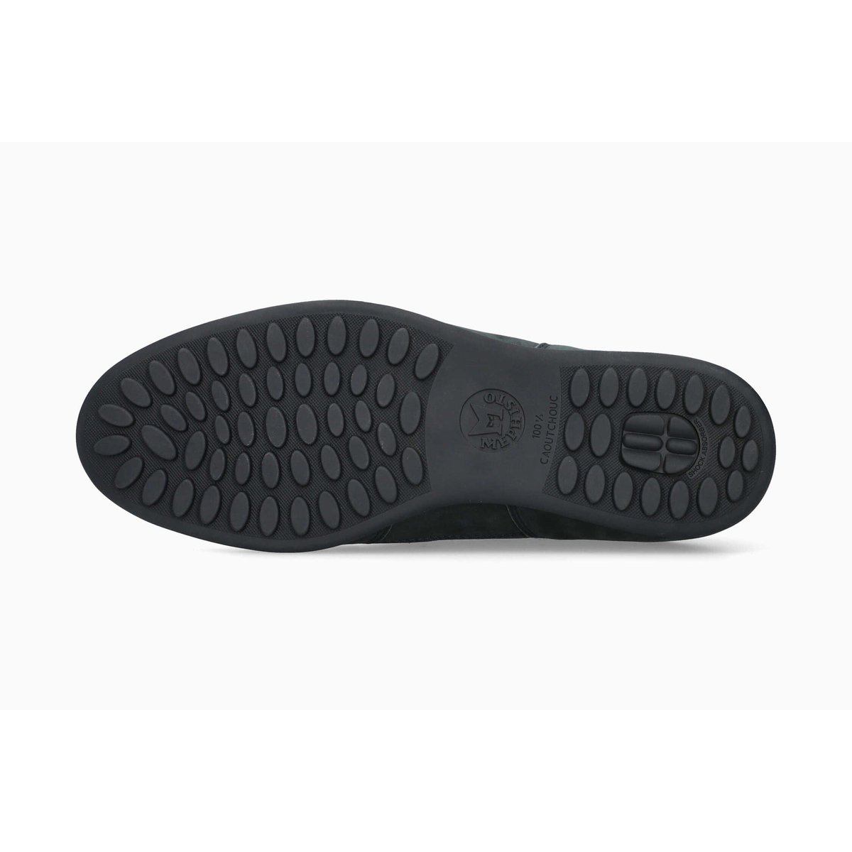 Baskets en cuir LEON bleu deep blue p5147104, MEPHISTO