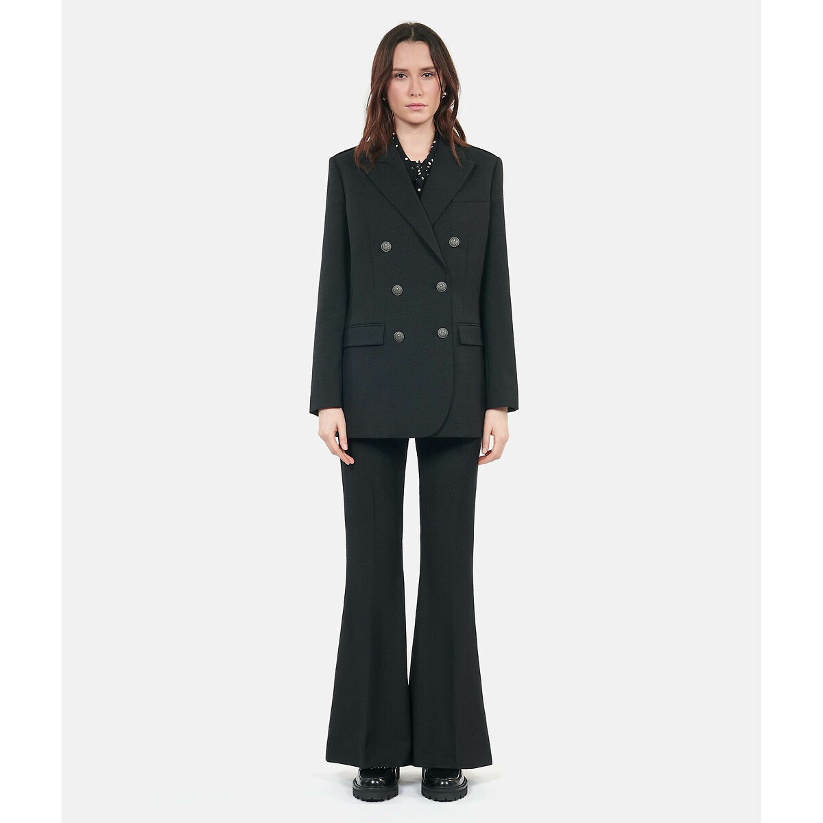 Wool Mix Buttoned Blazer black, THE KOOPLES