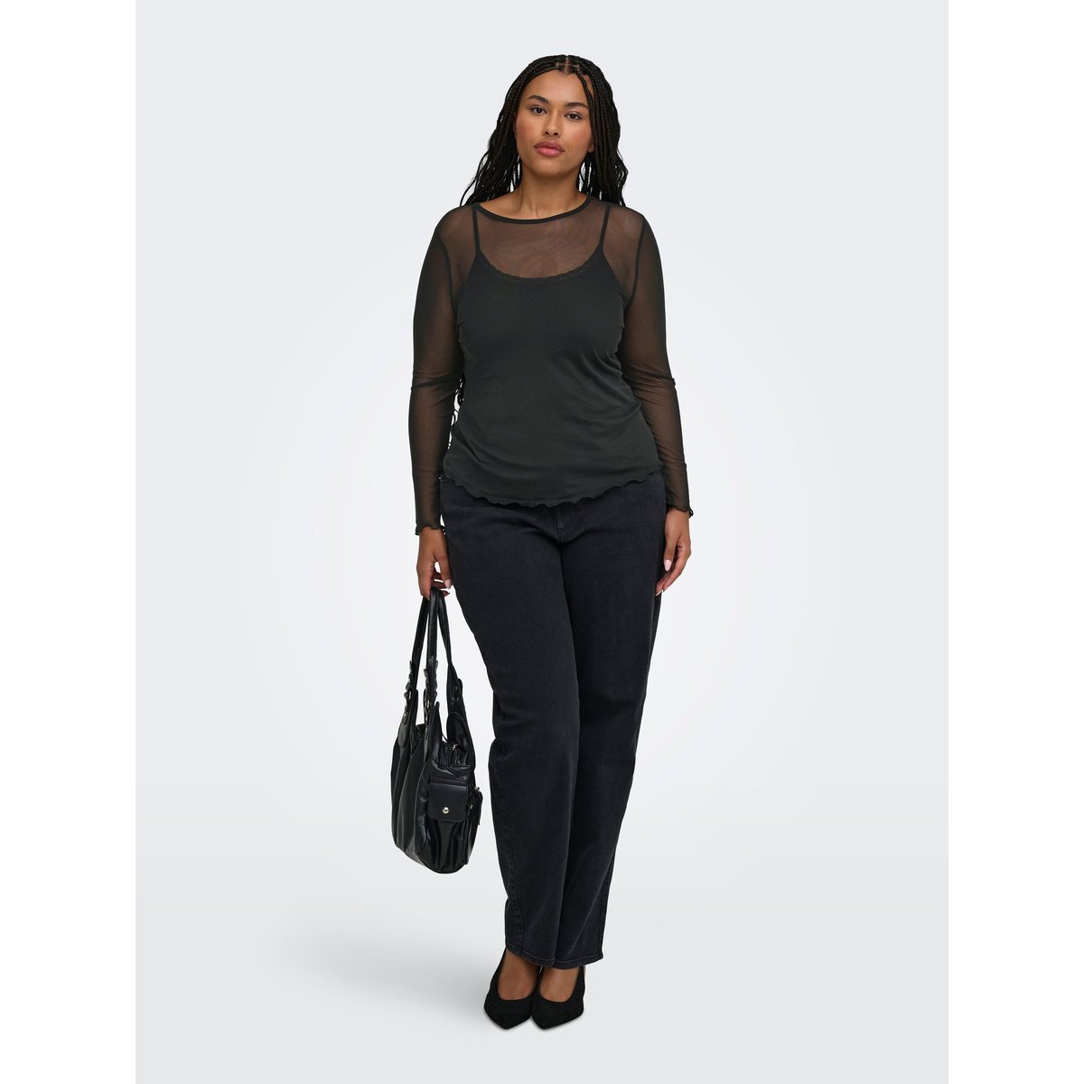 Top black 1, ONLY CARMAKOMA