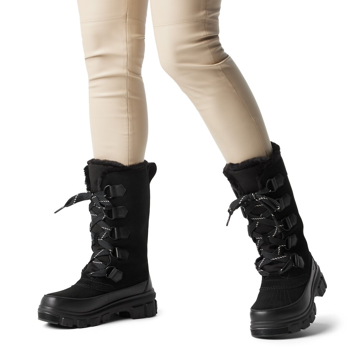 Bottes après-ski fourrées imperméables TORINO V TALL noir, SOREL