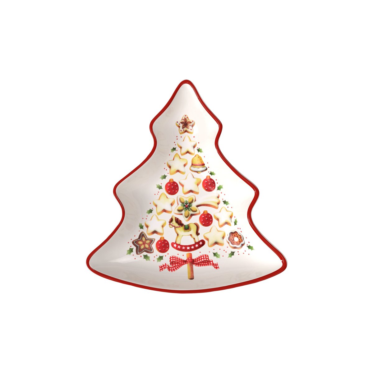Bol En Forme De Sapin WINTER BAKERY DELIGHT rouge, VILLEROY & BOCH