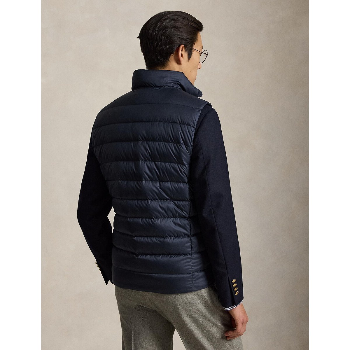 Doudoune sans manches bleu marine, POLO RALPH LAUREN