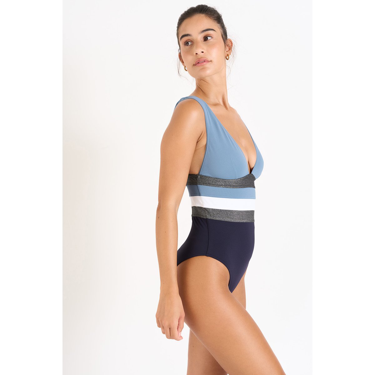 Maillot de bain 1 pièce Nicole - TAMARINDO bleu marine, LIVIA