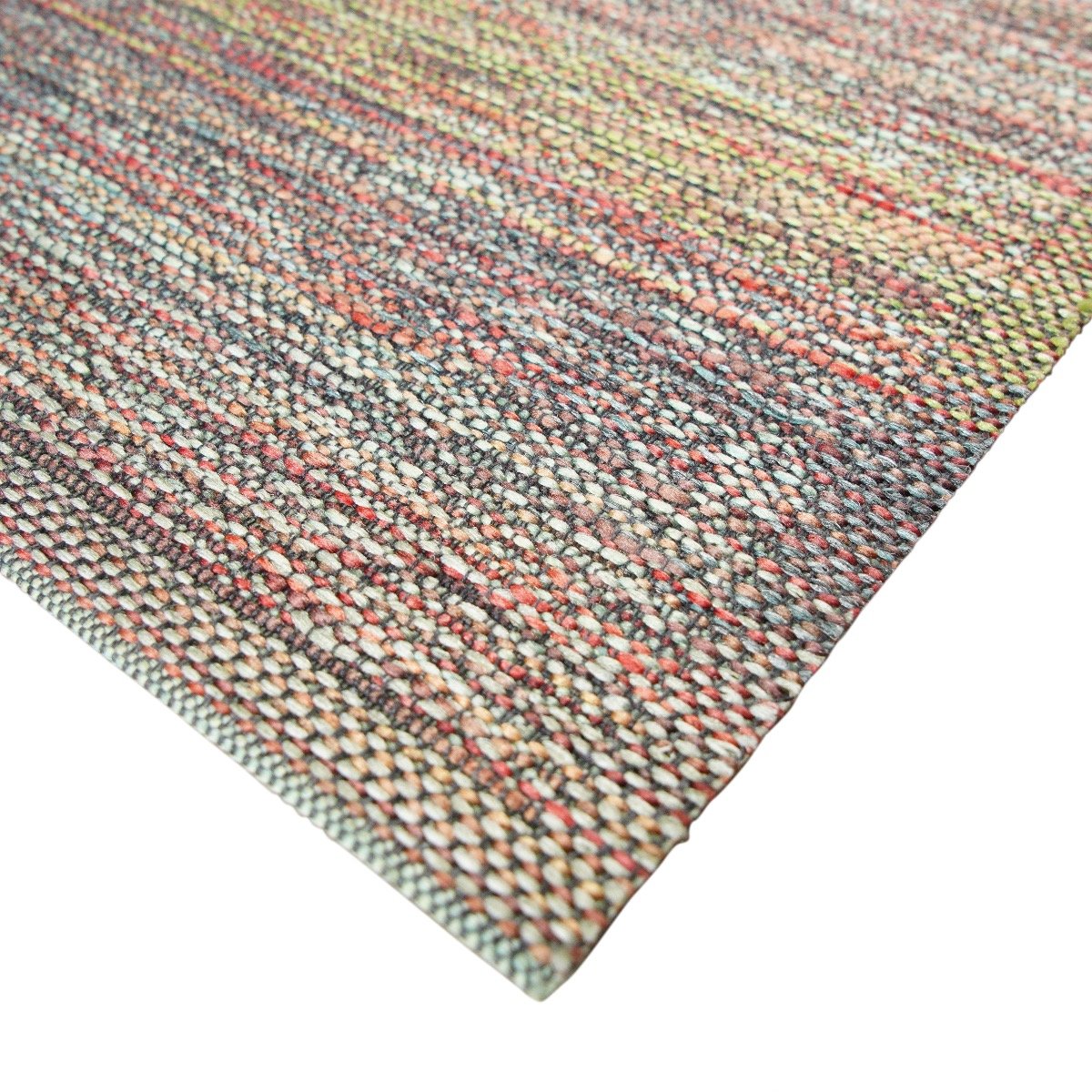 Tapis extérieur intérieur motifs lignes SAINT-TROPEZ bleu, THE DECO FACTORY