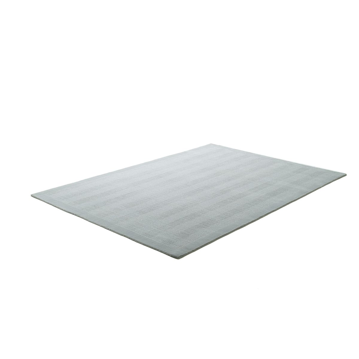 Tapis en laine vierge tissé main gris, THEKO