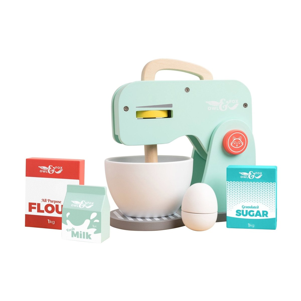 Robot mixeur multi couleur, OWL & FOX