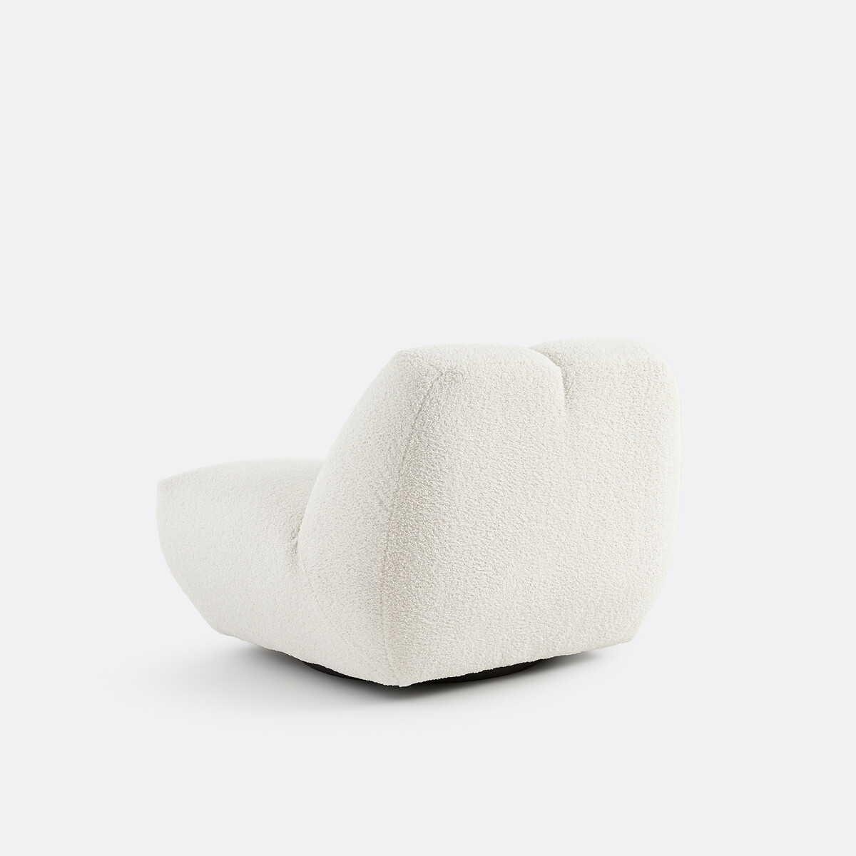 Draaifauteuil, dikke badstof, Nuria ecru, LA REDOUTE INTERIEURS