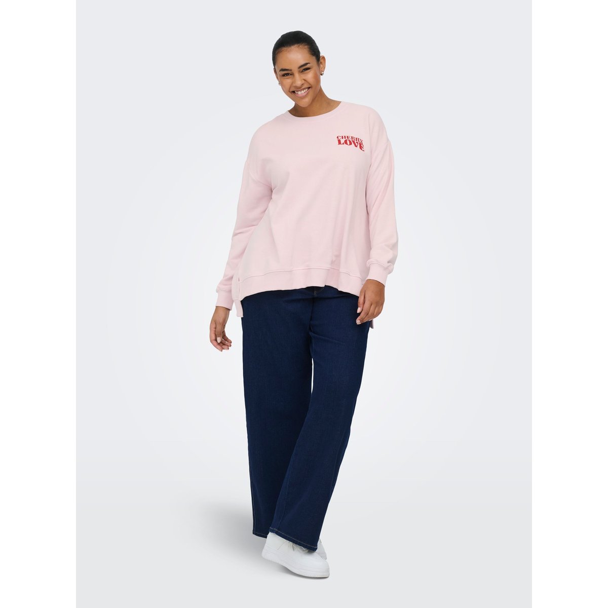 Sweat-Shirt violette - pale lilac, ONLY CARMAKOMA