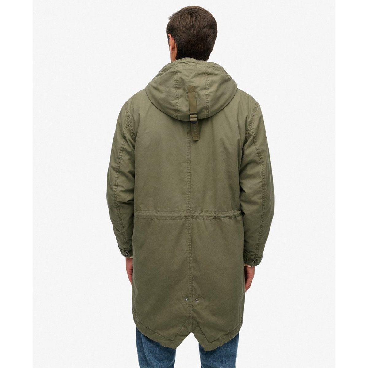 Parka militaire vert olive shooting, SUPERDRY