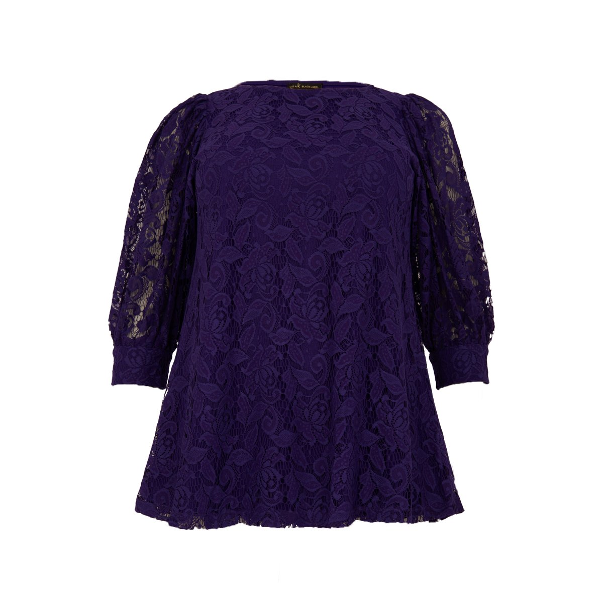 Tunique avec manches bouffantes violet, YOEK