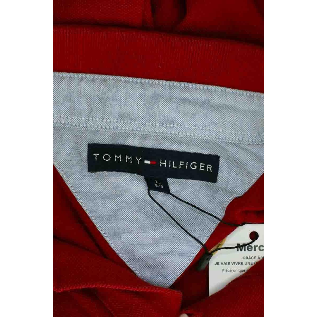 Polo - Très Bon État rouge, TOMMY HILFIGER