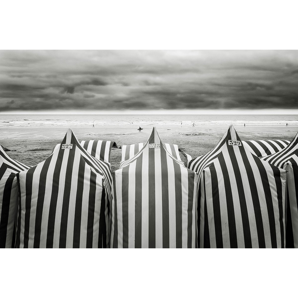 Tableau tente de plage tableau alu dibond, HEXOA