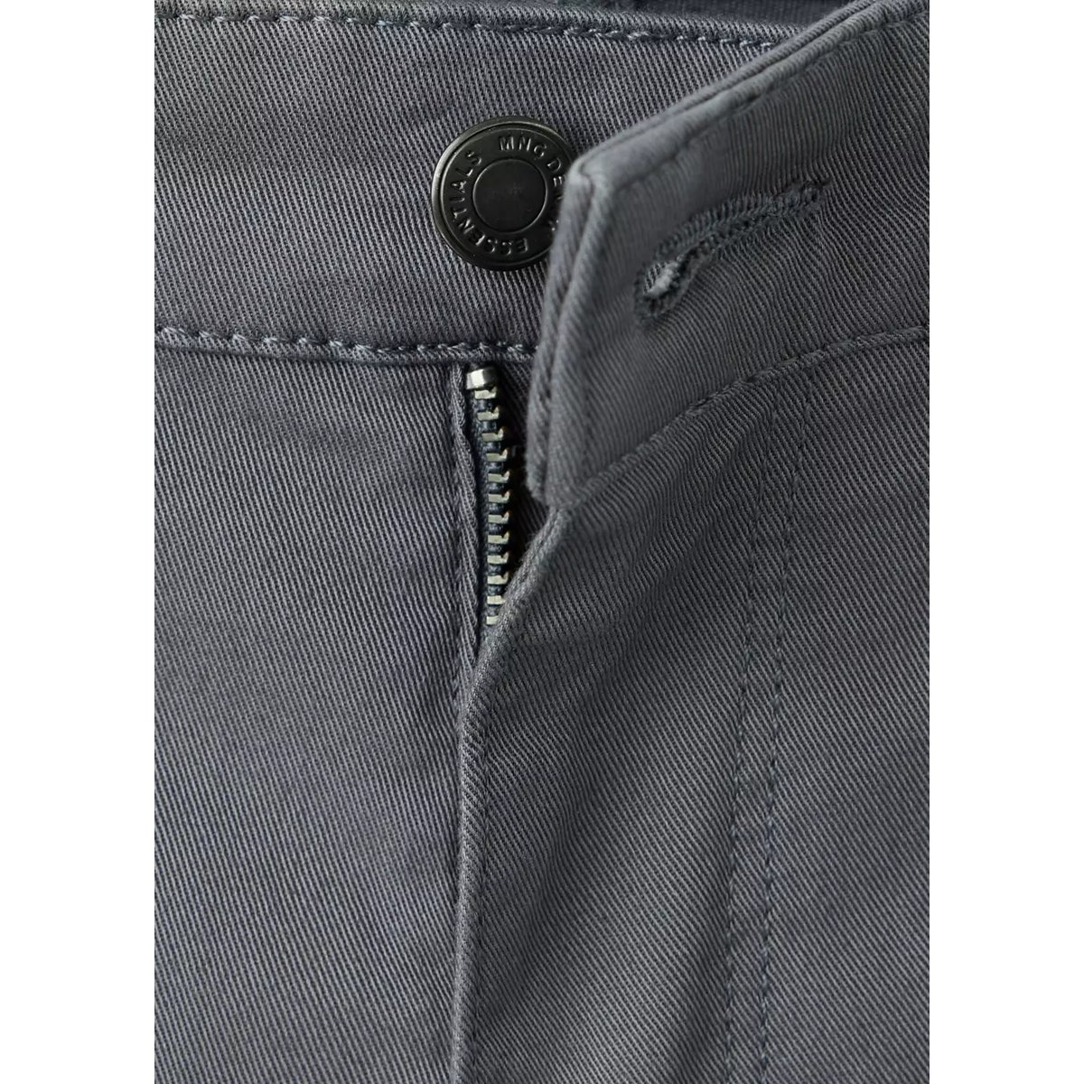 Pantalon coton regular-fit gris foncé, MANGO MAN
