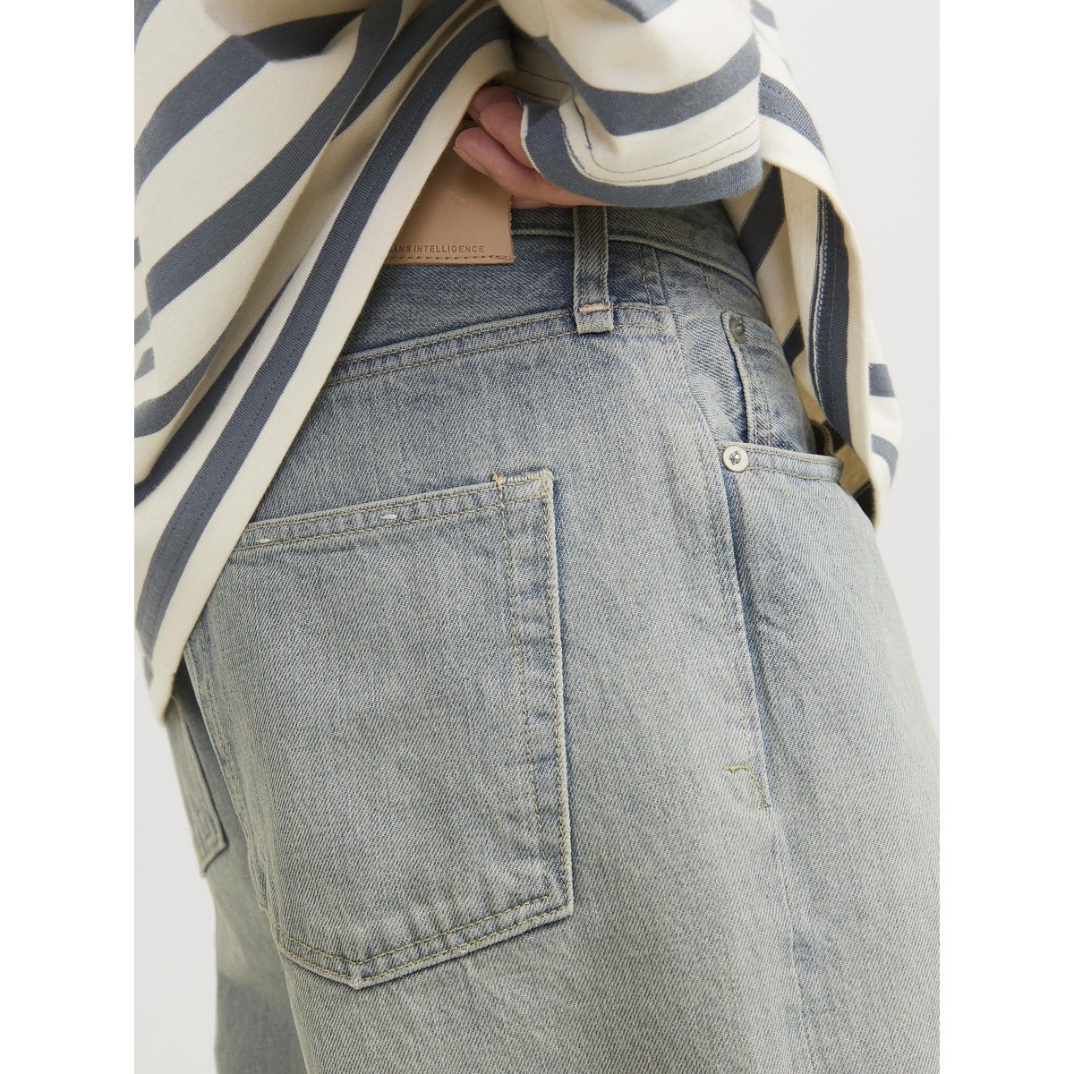 Jean Baggy Fit blue denim, JACK & JONES