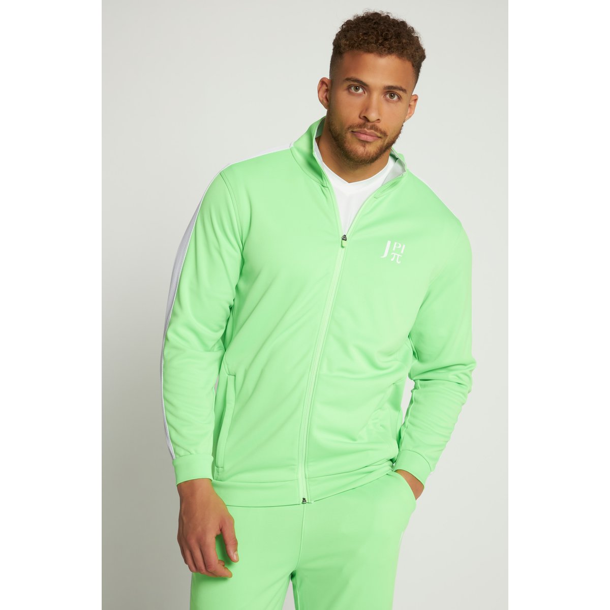 Veste de survêtement spéciale Fitness vert fluo, JP1880