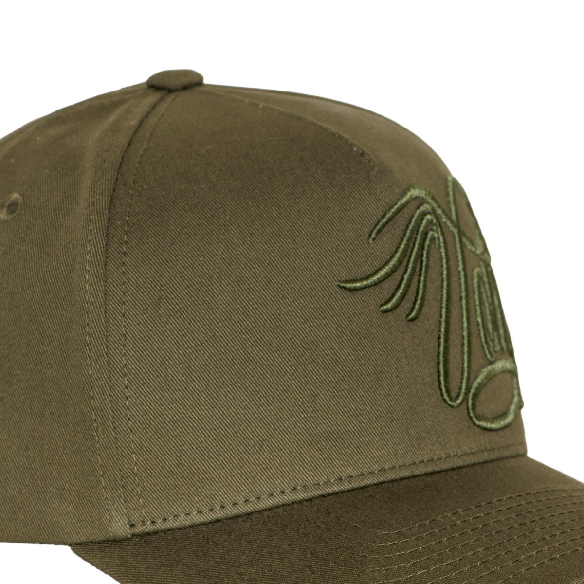 Casquette Baseball CHI kaki foncé, VON DUTCH