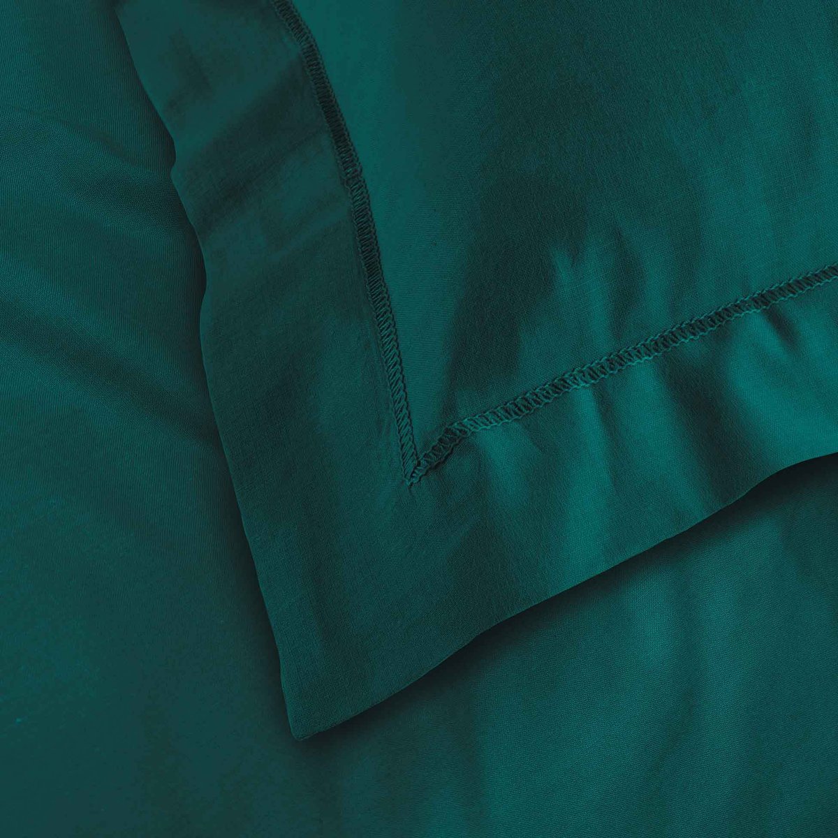 Taie d'oreiller 50 x 70 cm Couleur emotion emeraude emeraude, EDEN