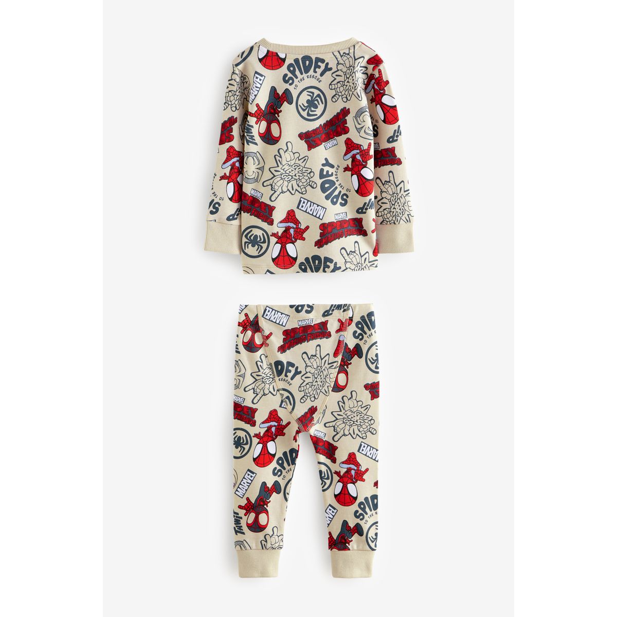 Pyjama douillet , lot de 2 spidey et ses amis rouge/ecru crème, NEXT