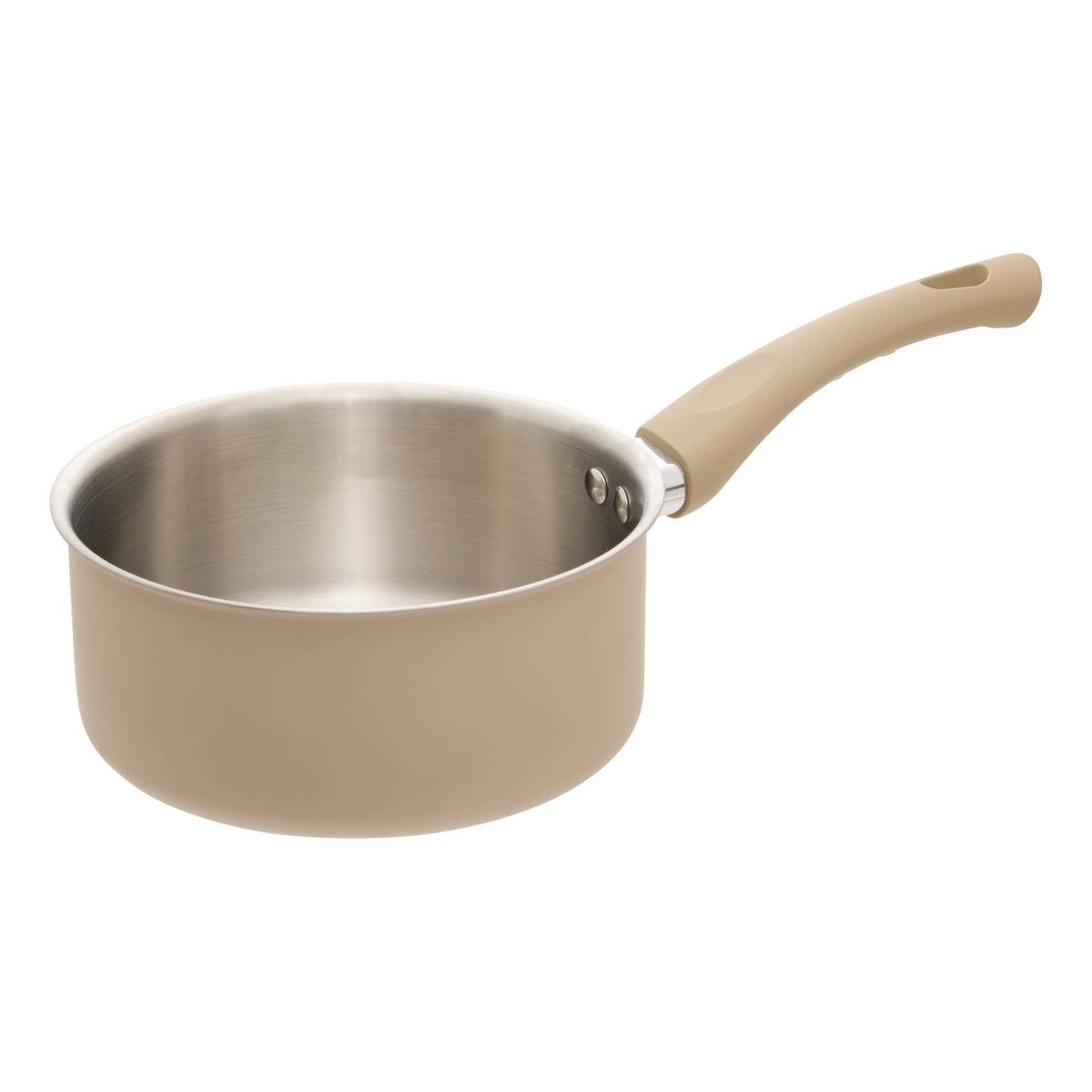 Casserole en inox et aluminium SOLSTICE beige, 5FIVE SIMPLY SMART