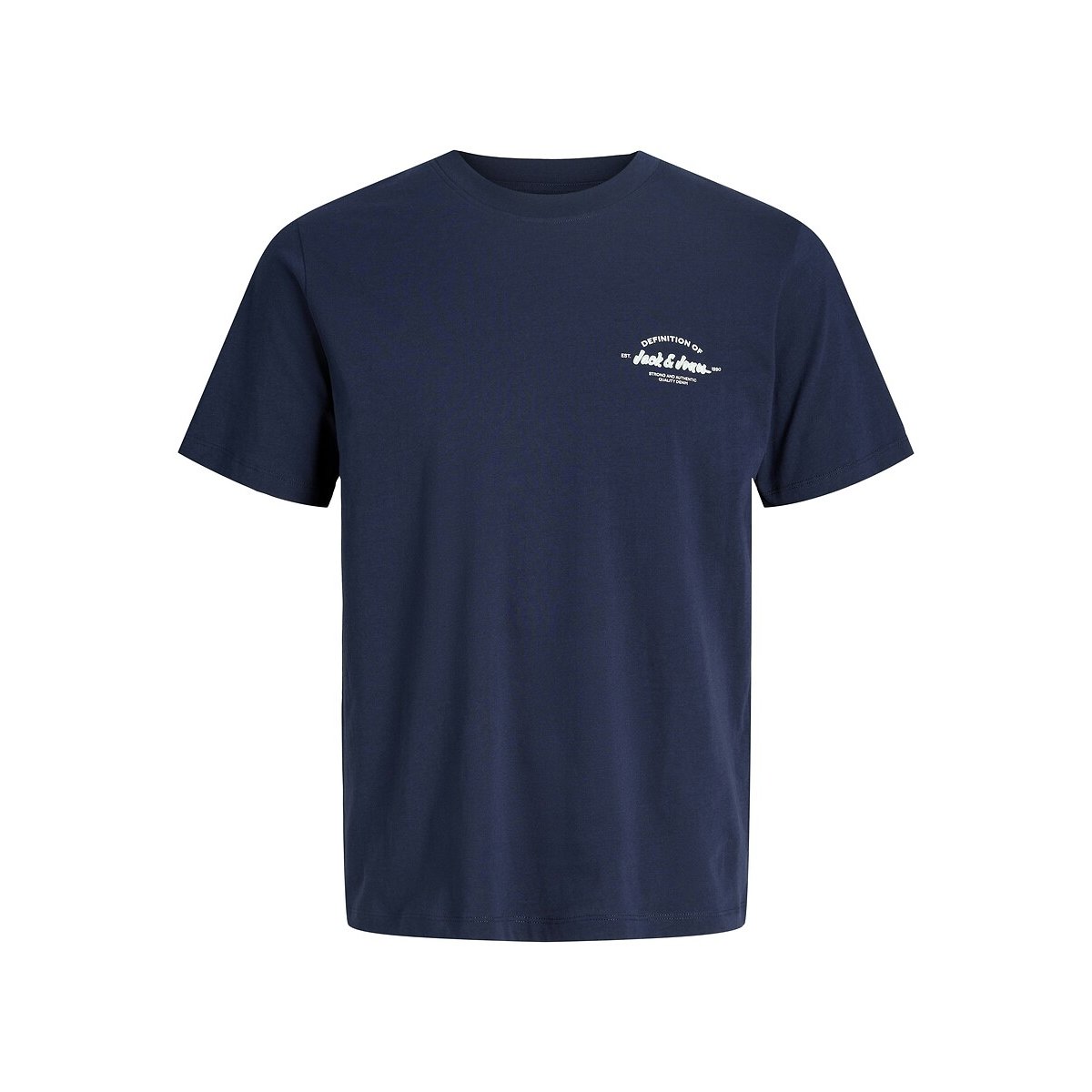 Short Sleeve T-Shirt navy blue, JACK & JONES