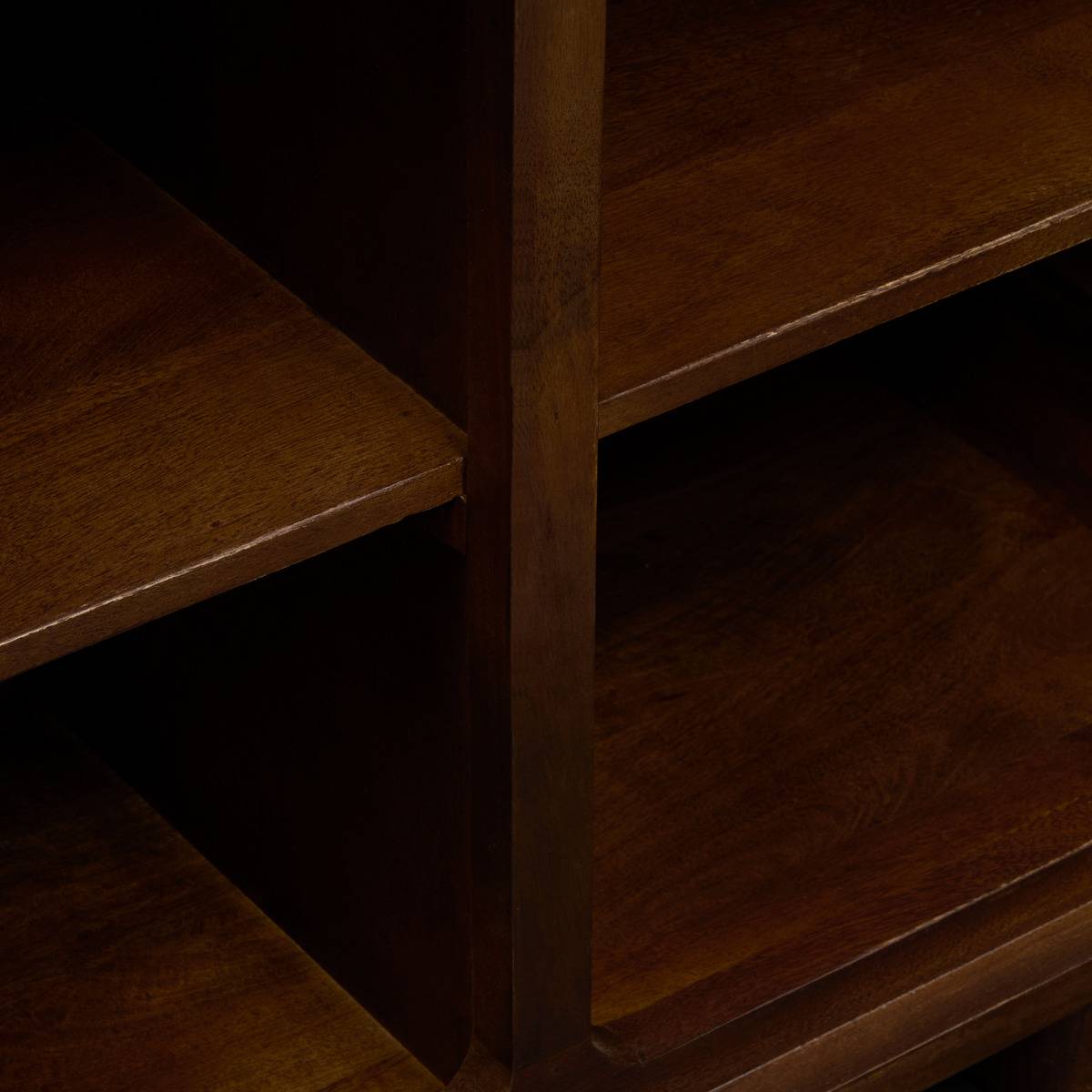 Buffet rectangulaire avec portes en manguier SHELTY cognac, ATMOSPHERA