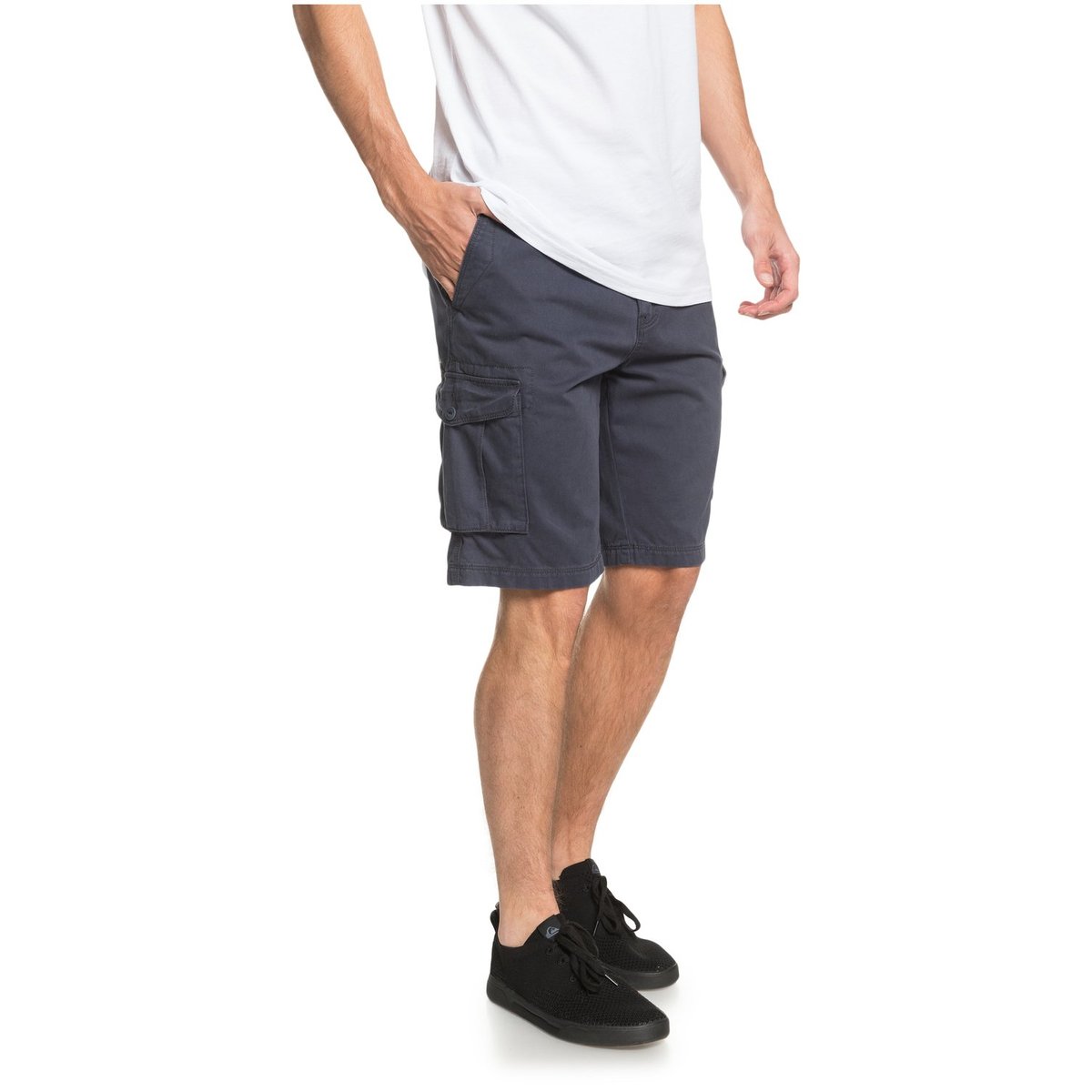 Short Cargo Crucial Battle 21". bleu blue nights, QUIKSILVER