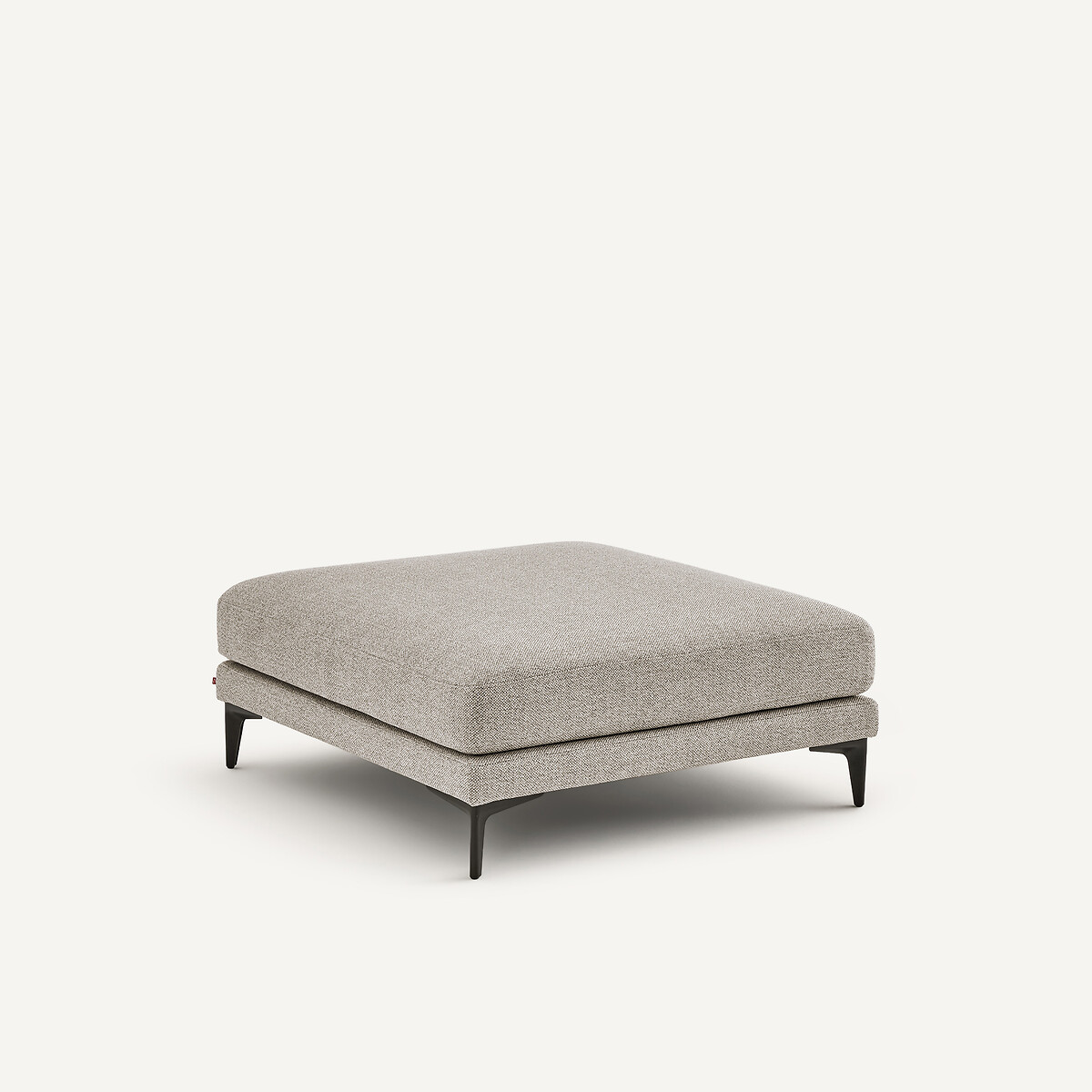 Voetensteun in structuurmix, MODERNISTE, ontwerp Emmanuel Gallina beige , EMMANUEL GALLINA X AM.PM