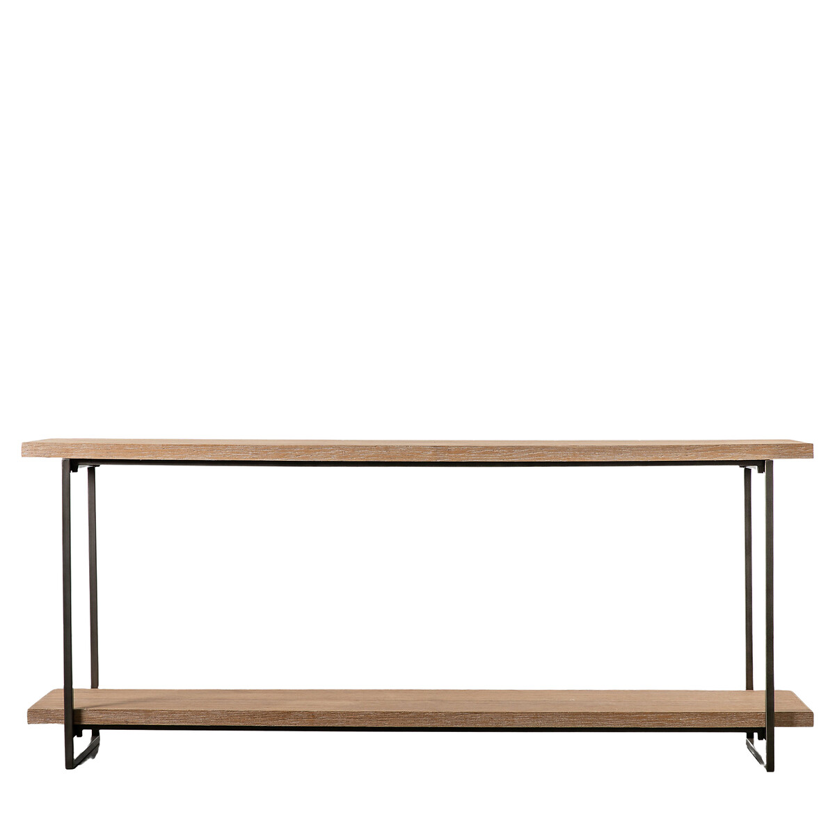 Oakley Rustic Shelving Console Unit light wood, SO'HOME