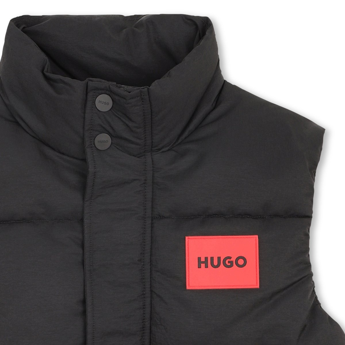 Doudoune sans manches black, HUGO KIDSWEAR