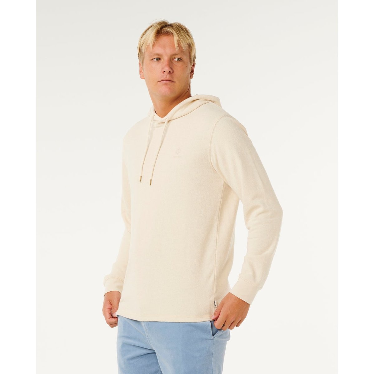 Sweat Pacific Rinse Tex à capuche blanc vintage, RIP CURL
