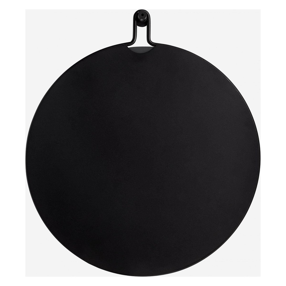 Miroir mural métal OTO noir, HABITAT