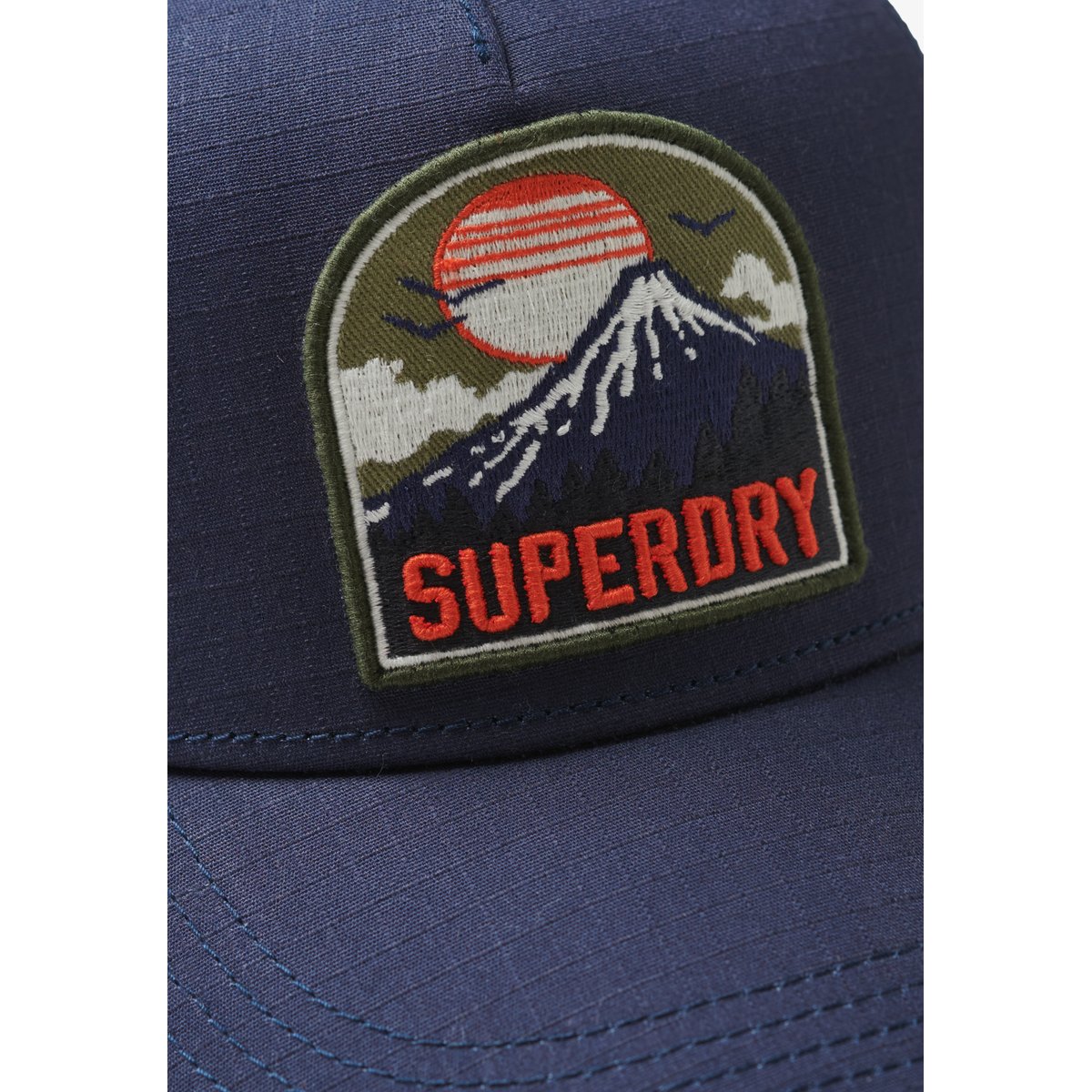 Casquette camionneur Dirt Road bleu marine lauren, SUPERDRY