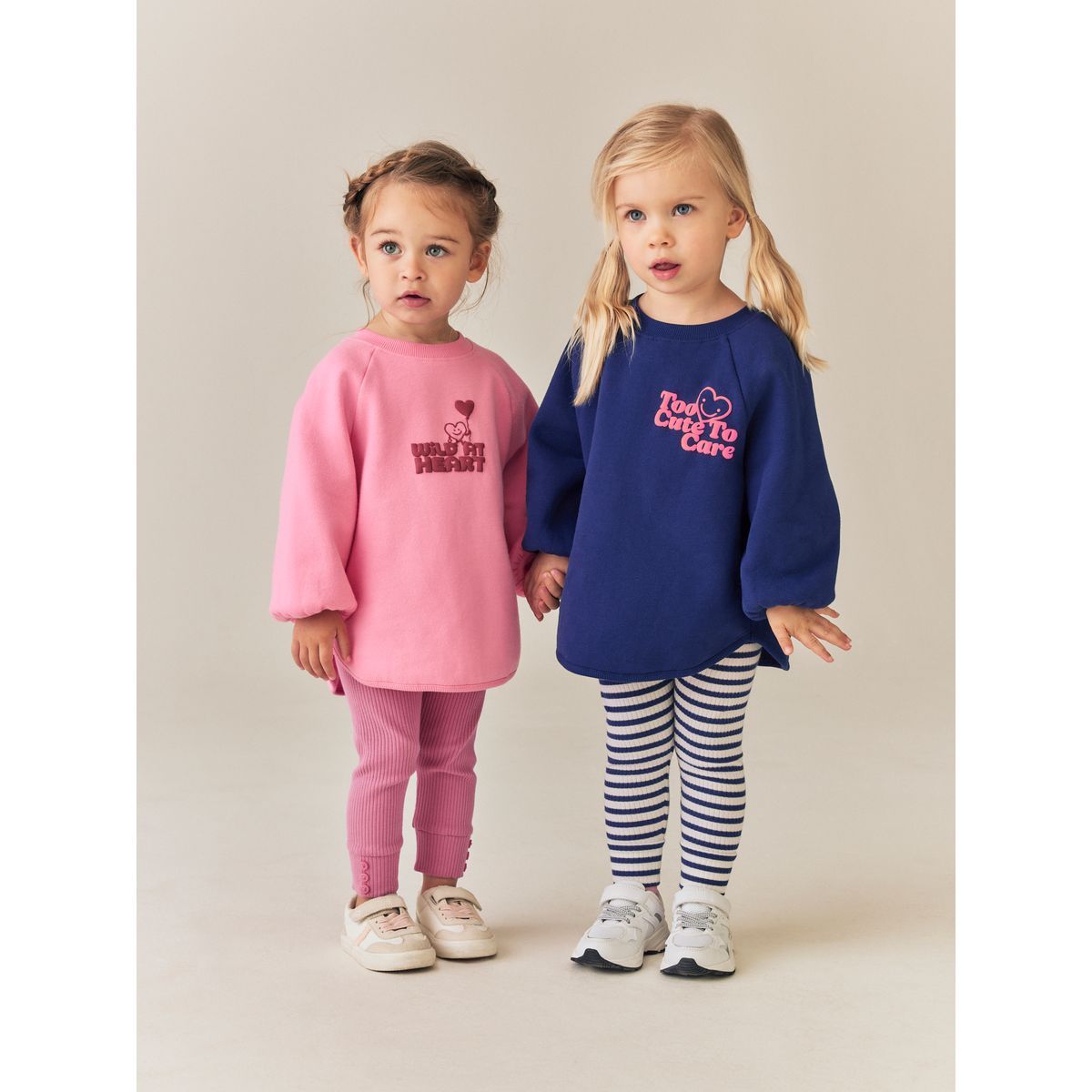 Ensemble sweat et legging, lot de 2 bleu marine/rose, NEXT