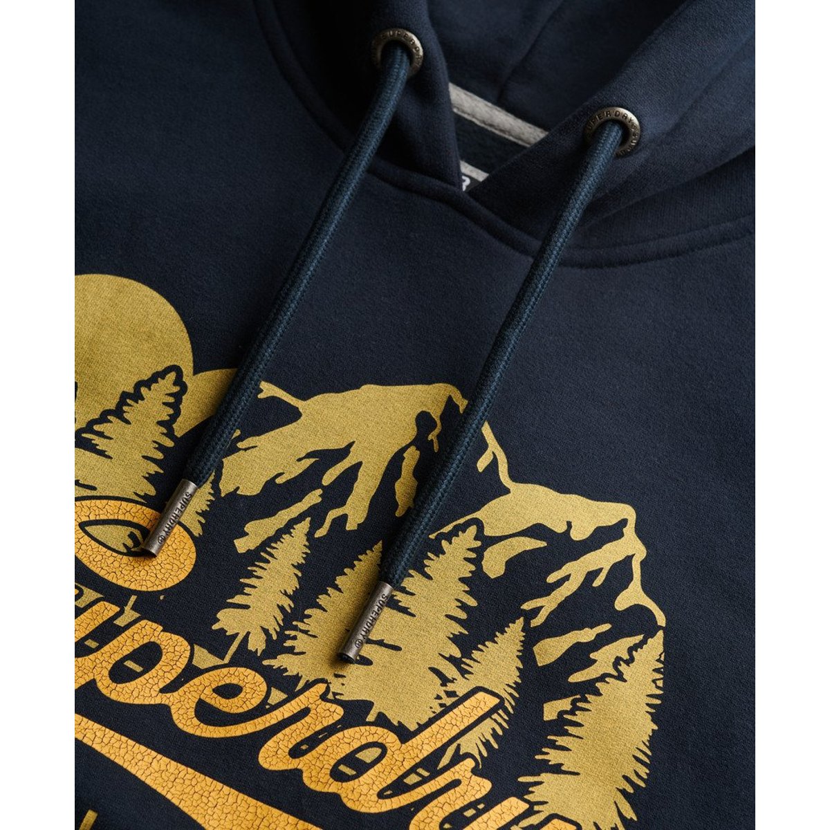 Sweat à capuche Outfitters bleu marine éclipse, SUPERDRY
